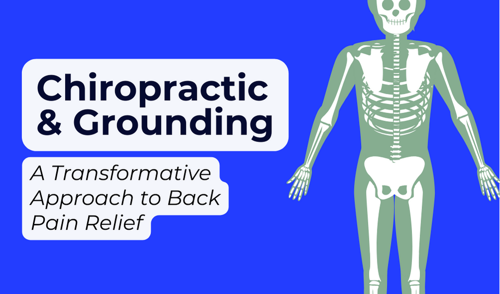 Chiropractor combined with earthing pain relief spine