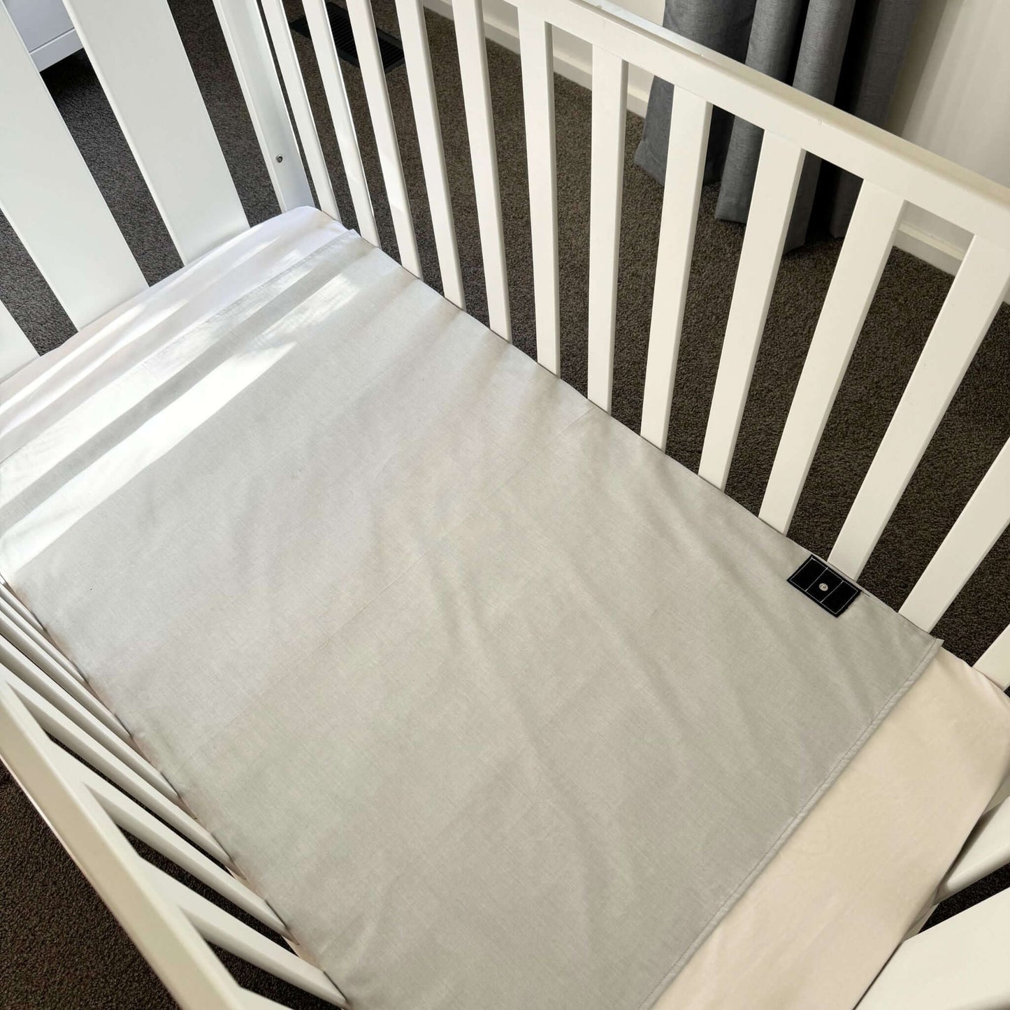 grounding mat in crib