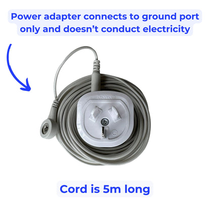 5m earthing cable doesn't conduct electricity