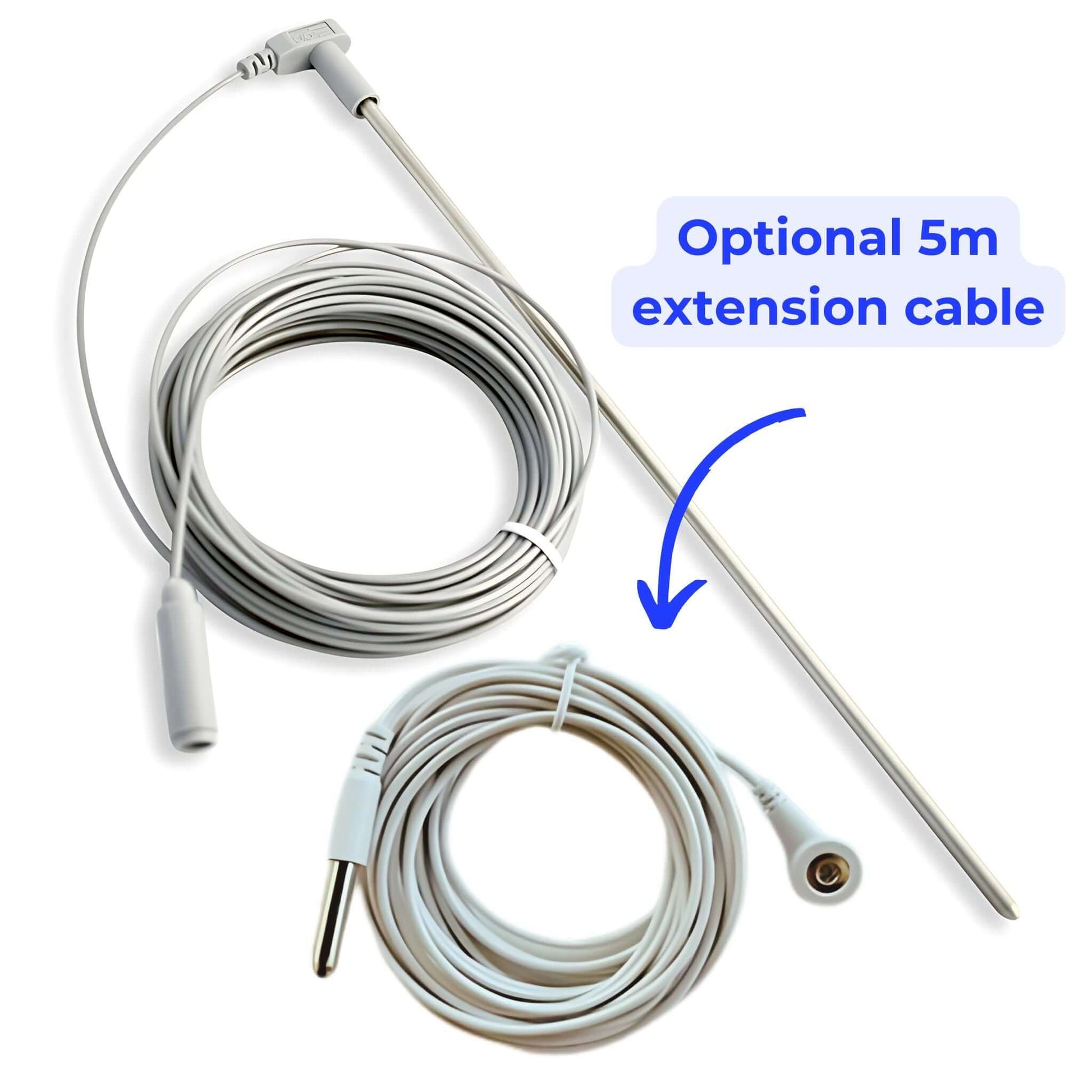 grounding rod made to be installed in soil for outdoor use with earthing products