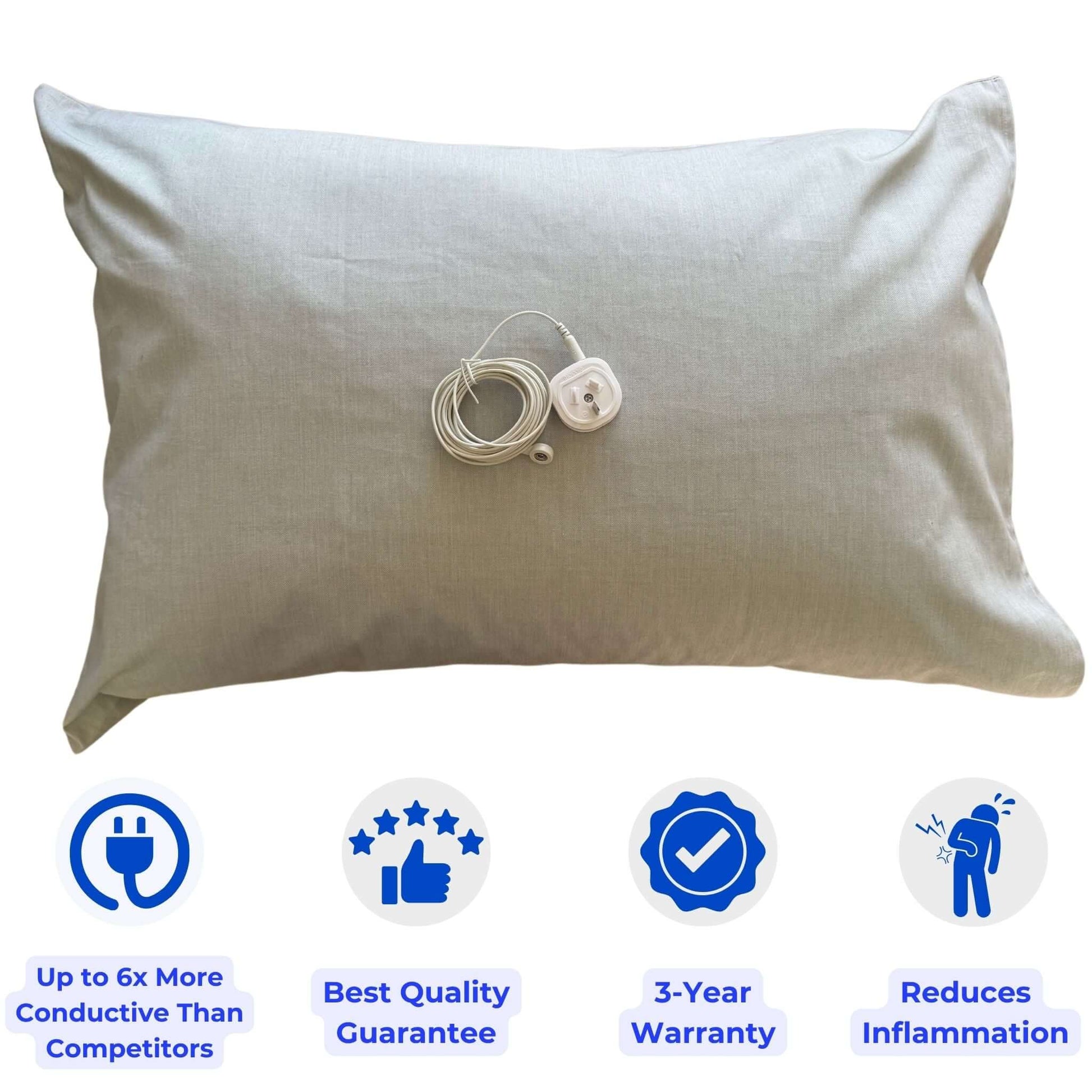 high quality earthing pillowcase