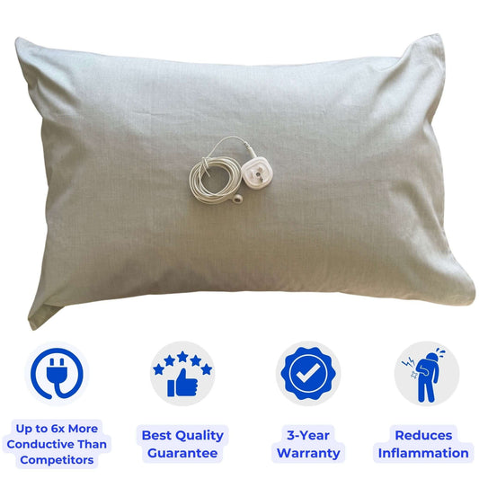 high quality earthing pillowcase